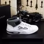 man philipp plein chaussures france all leather white